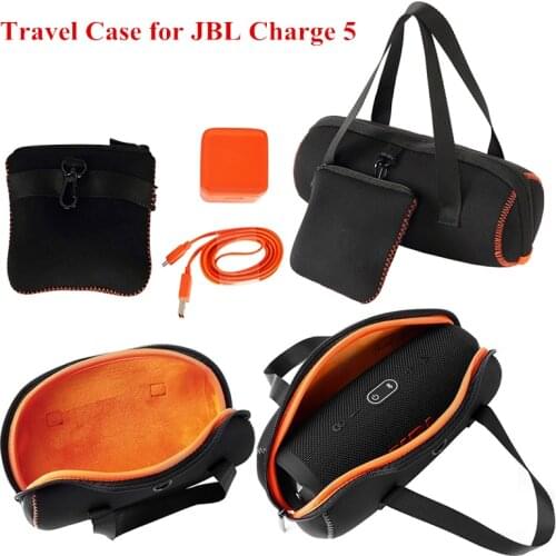 Newest Portable Carrying Bag Pouch Protective Storage Travel Case Cover for JBL Charge 5 Bluetooth Speaker