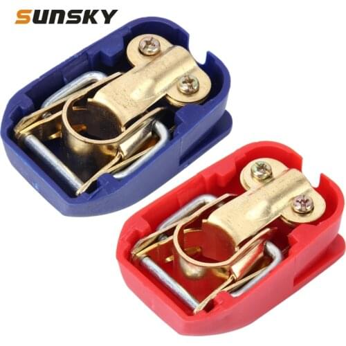 2 PCS Car Battery Jump Starter Connector Battery Switch Quick Release Connectors Battery Quick Disconnect Terminal