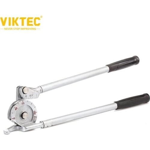 Viktec 1/2" Manual Tube Bender Metric Air Conditioner Copper 1/2 Inch Aluminium Pipe Bend Tool Maximum 180 Degree