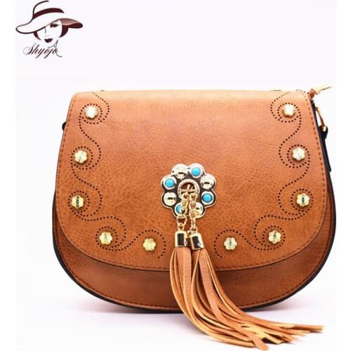 Женские сумки-седло SHYOJO China At AliExpress