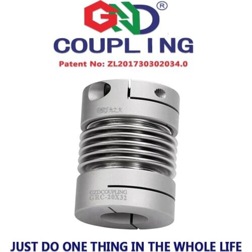 Bellows coupling clamp series D22.5 L34 coupling shaft 5mm zero backlash Bservo motor spring quick-bellow aluminum alloy couples