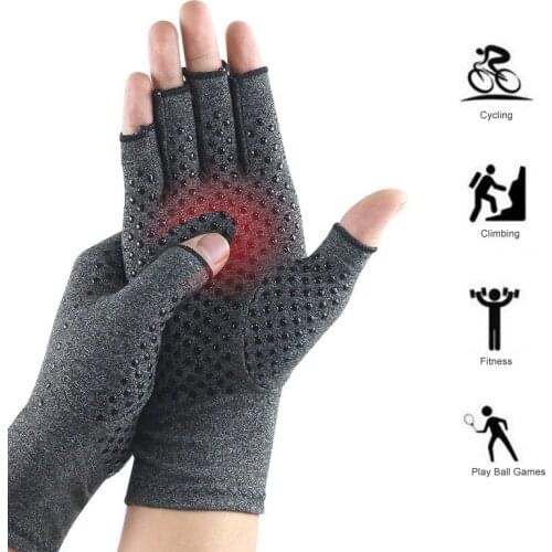 Compression Arthritis Gloves Wrist Support Cotton Joint Pain Relief Hand Brace Women Men Therapy Wristband Sport Daily Protector