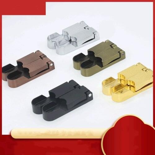 Zinc alloy lengthened clamshell clothes holder hanging rod seat with cover pipe bracket flange seat wardrobe hardware accessorie