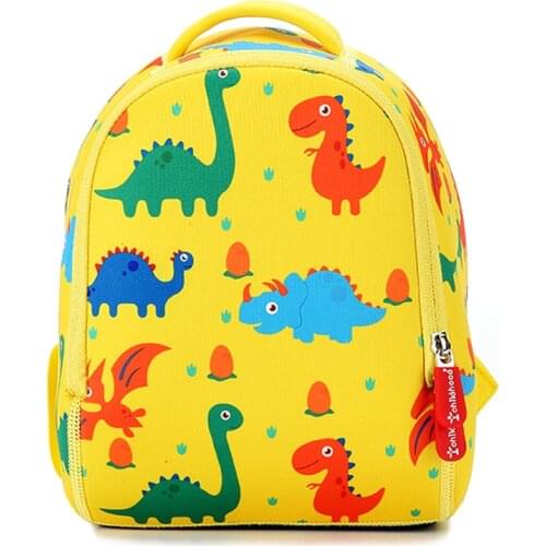 2021 New Popular Dinosaur Kids School Bags for Boys Waterproof 3D Design 2-6 Years Toddler School Backpacks Children Bag