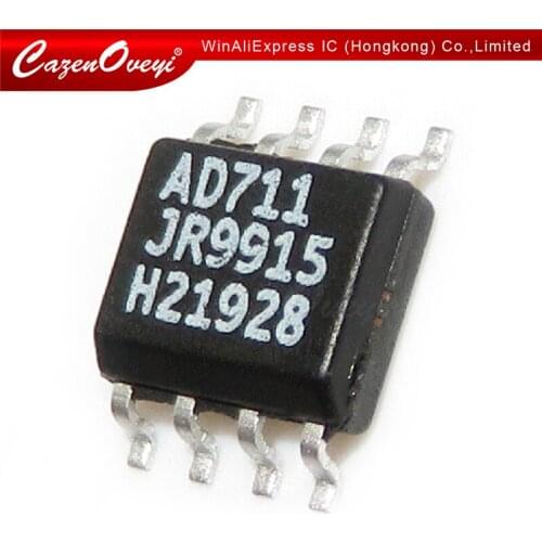 5pcs/lot AD711JRZ AD711JR AD711J SOP-8 In Stock