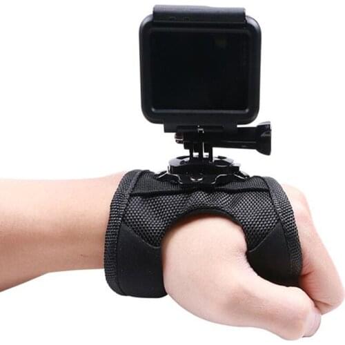 Action camera accessories For Gopro DJI action can be rotated and fixed 360 degrees palm strap strap bracket