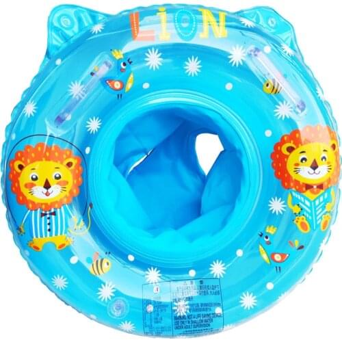 Anti-Rollover Baby Float Double Airbag Baby Swimming Ring Buoy Swimming Pool Accessories Inflatable Baby Swim Trainer Circle