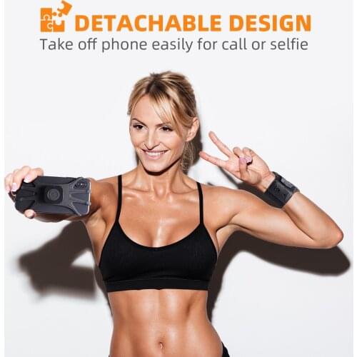 Universal Outdoor Sports Phone Holder Armband Wrist Case for Samsung Gym Running Phone Bag Arm Band Case for iPhone Xs Max