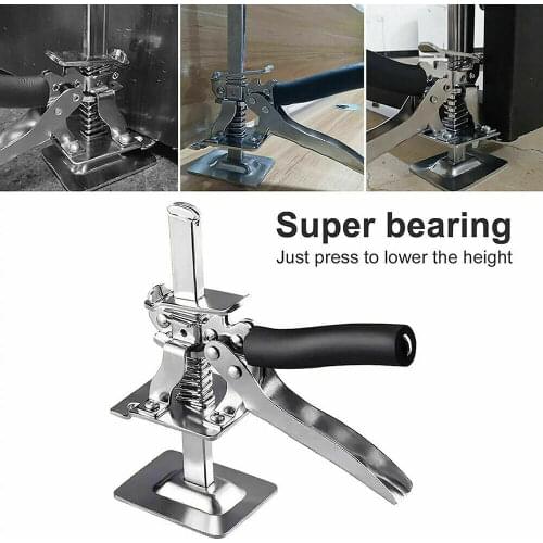 Labor-saving Arm Door Board Lifter Cabinet Jack Plaster Sheet Repair Anti Slip Woodworking Machines Carpentry Wood Clamp Tools