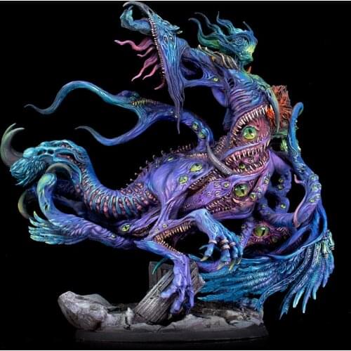 Resin Figure 170mm ancient man warrior stand Model Unassambled Unpainted Figure Building Kit