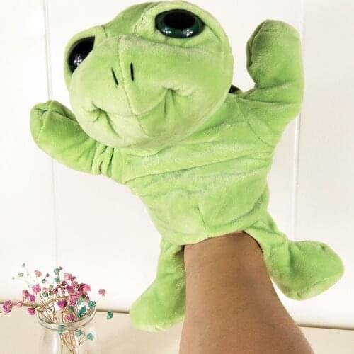 Turtles hand puppet children plush toy kindergarten hand puppet birthday gift baby kid stuffed toy