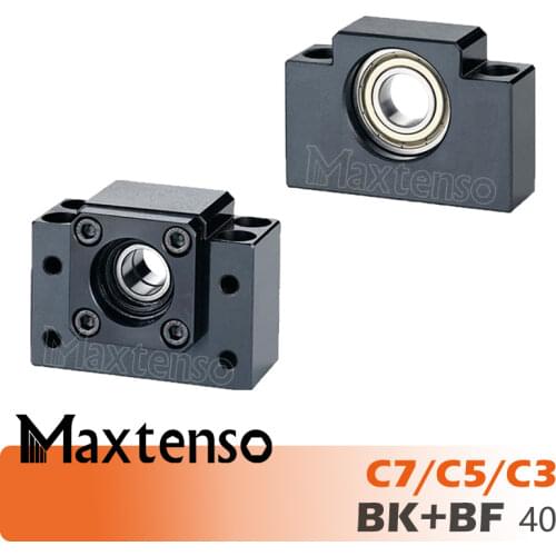 MAXTENSO Support Unit Set BK40 BF40 for end machining ballscrew heavy load BKBF TBI sfu HIWIN CNC Parts High Accuracy new