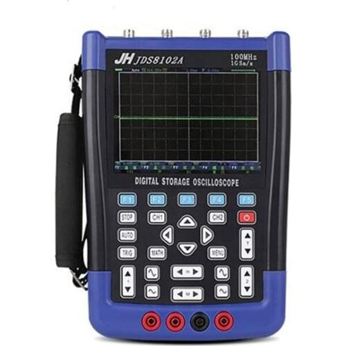 JDS8102A multimeter oscilloscope Digital storage 2-Channel 100MHz 1GSa/s diy kit osciloscopio daniu 32