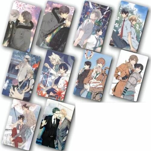 10pcs 10 count Takarai Rihito Card Sticker Smooth Surface DIY Decoration Bus ID Anime Stickers