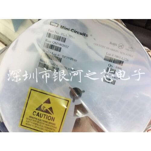 PGA-103+ SMT Low Noise Amplifier, 50 - 4000 MHz, 50Ω