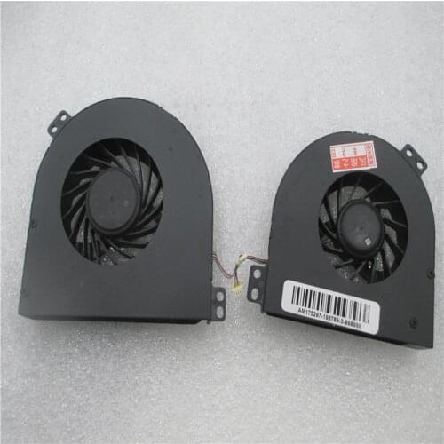 CPU GPU Fan for DELL Precision M4600 02HC9 002HC9 MG75150V1-C010-S99 MG75150V1-C000-S99 05PJ49 490109v00-H17-G 49010A200-H17-G