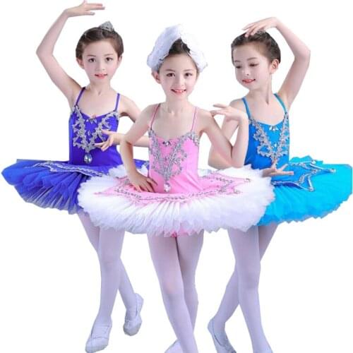 Professional ballet Costume de ballet romantique pour enfants, jupe Tutu de Ballet, jupe de danse pour filles vestido ballet