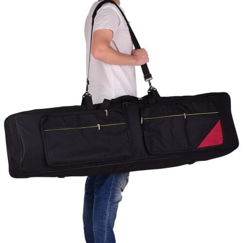 Professional Electric Piano Bag Portable Gig Bag with Durable Handle Shoulder Strap for 88 Keys Electronic Piano