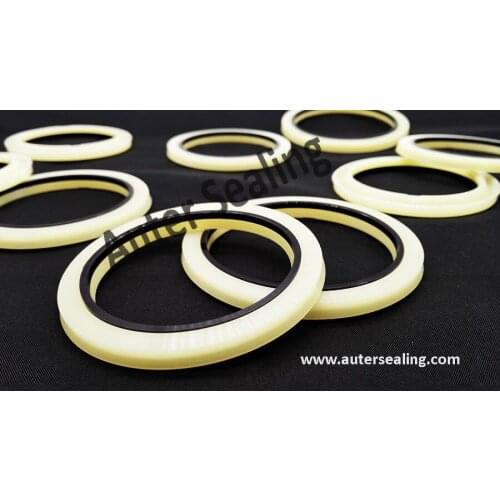 YELLOW Color U RING IDI 20 Sizes Rod U cup seal PU Single Lip U seal 70x80x6.5 /56x71x11.4 PU UN cup SPGW250/ HBY 155