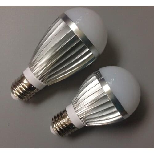 Sound Control LED 5W 7W E27 Light bulb Voice Activated Intelligent LED Sensor Lamp Cold White 110V/220v for Corridor / Bedroom