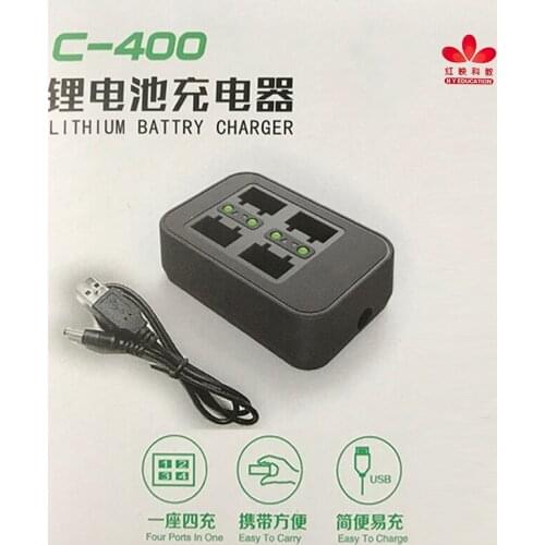Lithium Battery Charger For Aircraft and Ship Electric Toys Four Ports In One USB Interface Easy To Carry Easy to Change