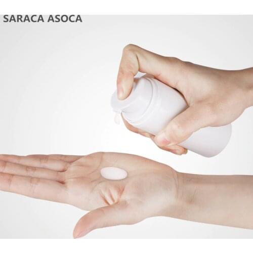 30ml Vacuum Bottle PP Plastic Emulsion Bottle Dispensing Gel Lotion Cream Porcelain White Color 20pcs/lot