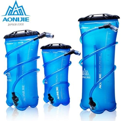 AONIJIE Water Bladder Soft Reservoir Hydration Pack Water Storage Bag BPA Free - 1.5L 2L 3L Running Hydration Vest Backpack