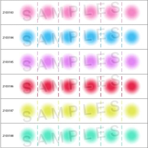 Dots Gradient Satin Ribbon Printed Polyester Ribbon DIY Bow Hair Wedding Handmade Materials 5 Yards 25mm/38mm/50mm/75mm