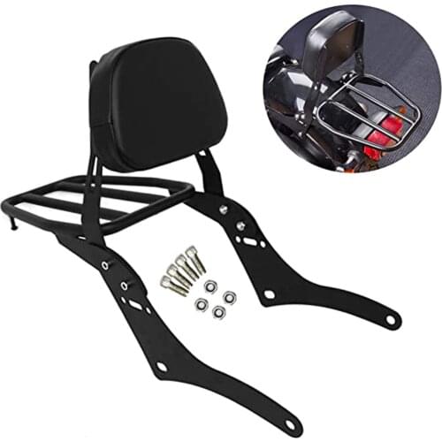 Motorcycle Luggage Rack Carrier Rear Passenger Sissy Bar Backrest For Honda Rebel CMX300 CMX500 CMX 300 500 2017-2021 2020