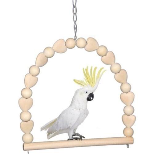 Parrot toy bird toy parrot SWING bird nibbling toy swing suspension bridge