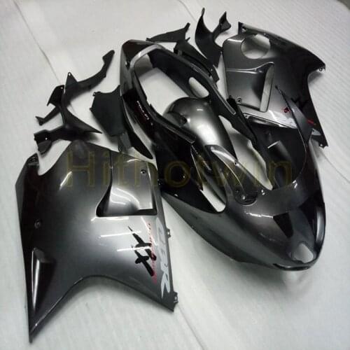 Custom for CBR1100XX 1997 1998 1999 2000 2001 2002 2003 CBR 1100XX ABS motorcycle Fairing+Botls+Injection mold silvergray