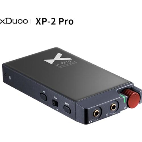 XDUOO XP-2 Pro Portable hifi DSD Decoder AK4452 LADC mobile phone Bluetooth USB DAC NFC Microphone Headphone Amplifier 300MW