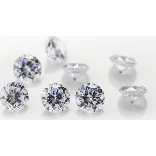 JYGEMS Round 0.8-3.0mm HPHT EF Color VS Clarity Laboratory Cultivate Diamonds