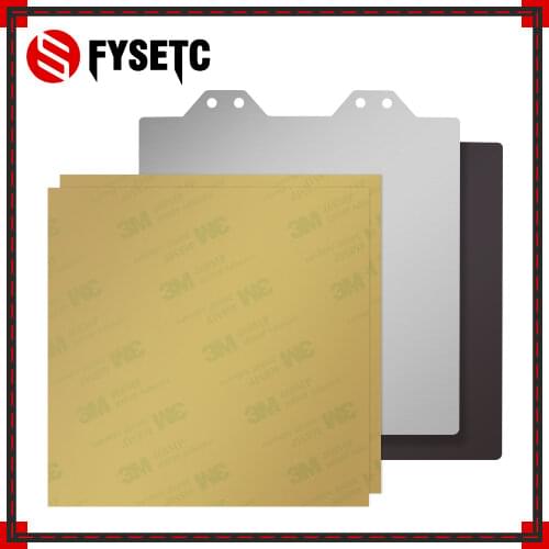 Voron V0 3d printer Powder steel plate and 120x120mm Double Side Textured/Smooth PEI Spring steel sheet With Magnetic sticker