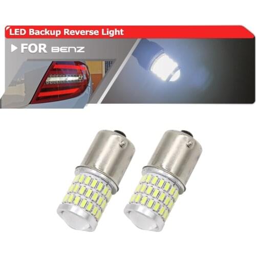 2x CANbus Led Rear Reverse Tail Backup Light Replacement Bulbs For Mercedes Benz W204 C Class 2007-2014 Car-Styling