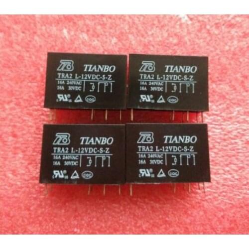 TRA2L-12VDC-S-Z TRA2 L-12VDC-S-Z 16A 8pin 100% New Original