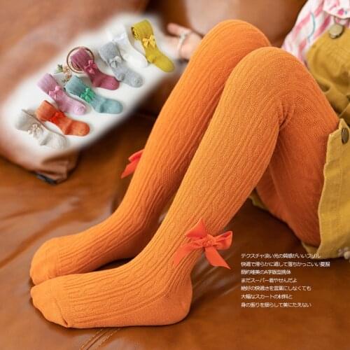0-1-3 Age Panty-hose for Kids Cotton Autumn and Winter New Style Thickened GIRLS Leggings Outer Wear ma hua wen Korean-style Sp