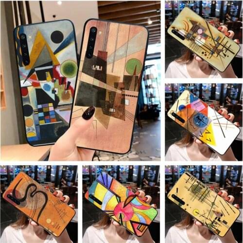 Wassily Kandinsky Abstract Artistic Phone Case For OPPO Realme 6 Pro Realme C3 5 Pro C2 RENO2-Z A11X