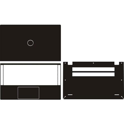 Carbon fiber Vinyl Laptop Sticker Skin Cover Protector for Dell Inspiron 13 7300 13.3"