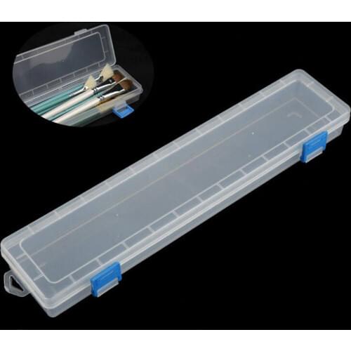 1Pc Brush Painting Pencils Storage Box Watercolor Pen Container Drawing Tools Bin