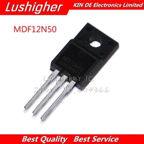 5PCS MDF12N50 12N50 TO-220F MDF12N50BTH TO220F MDF12N50FTH MDF12N50TH