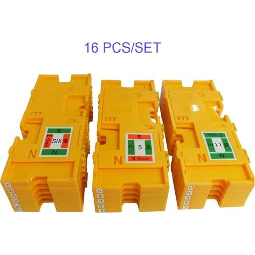 16 PCS/Lot Bridge Cards Whole Set Rectangle Bridge Bidding Box for Professional Bridge Cards Tournment