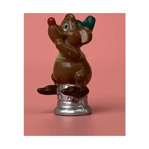 24PCS 3cm Genuine bulk Disney Cinderella mouse DIY materials for hand made ornament model toys