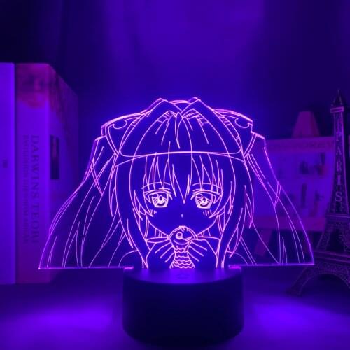 3d Lamp Anime To Love Ru for Kids Bedroom Decor Night Light Brithday Gift Manga Room Desk Led Light To Love Ru