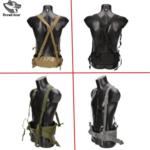 7 colors 1000D Nylon Military Belt Hunting Tactical Vest Molle Belt MOLLE Tactical Girdle for Mens Army Hunting caza