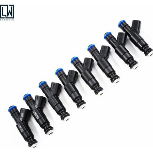 8 Pcs Fuel Injectors Fit For Mercruiser V8 350 MAG 5.0 4.3 6.2 885176 0280156081