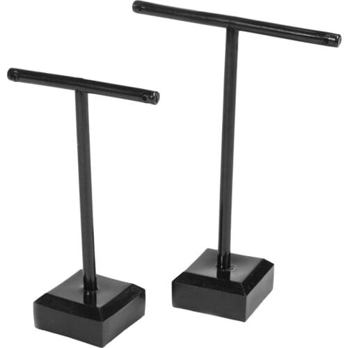 Acrylic Jewelry Tree Stand,Earring Holder Hanging Jewelry Organizer,for Necklaces Bracelet Earrings and Ring 2pcs