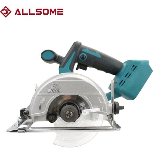 ALLSOME125mm Brushless Saw Blade Electric Portable Circular Saw Multi-Angle Cutting Suitable For Makita 18v Battery HT2970