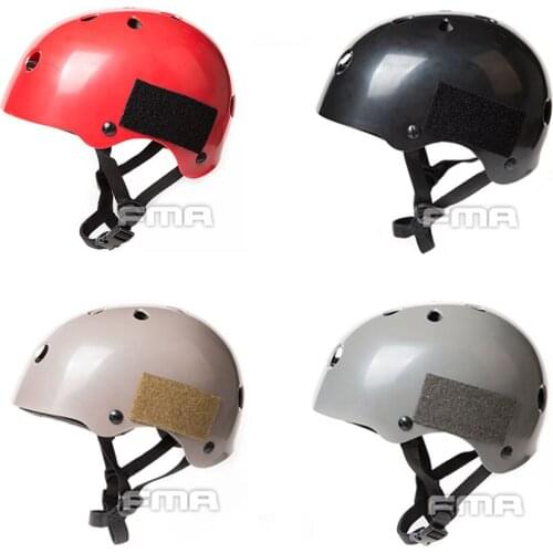 Free Shipping FMA Outdoor Portable Classic Skate/Bike Cycling Hemet Protective Helmet TB1303 Red/BK/DE/FG Free Shipping