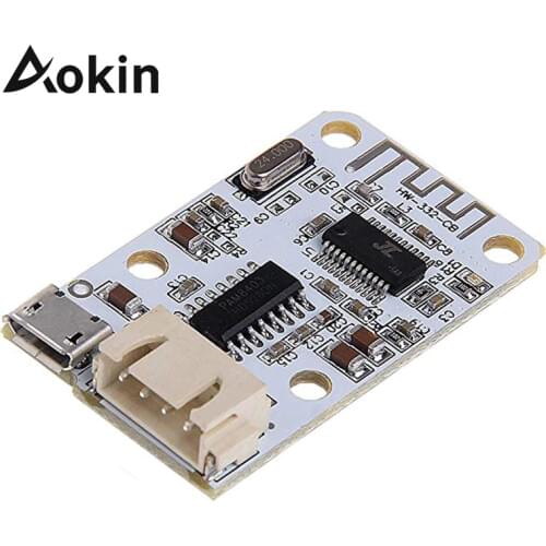 3W+3W Wireless Bluetooth 4.0 Audio Receiver Board Digital Mini Bluetooth Amplifier Module For Speaker DC 5V Micro USB Power